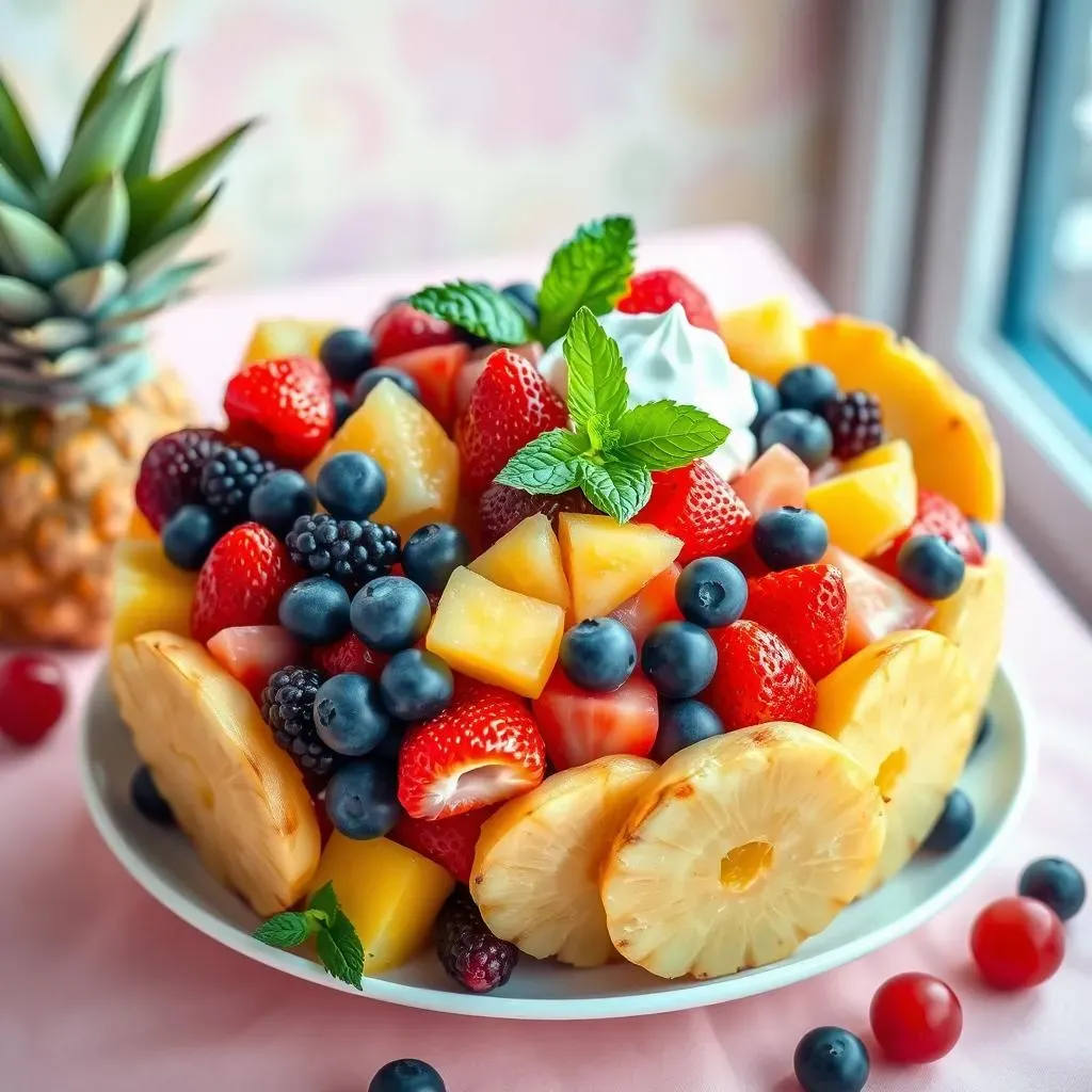Serving and Enjoying Your Easter Fruit Salad